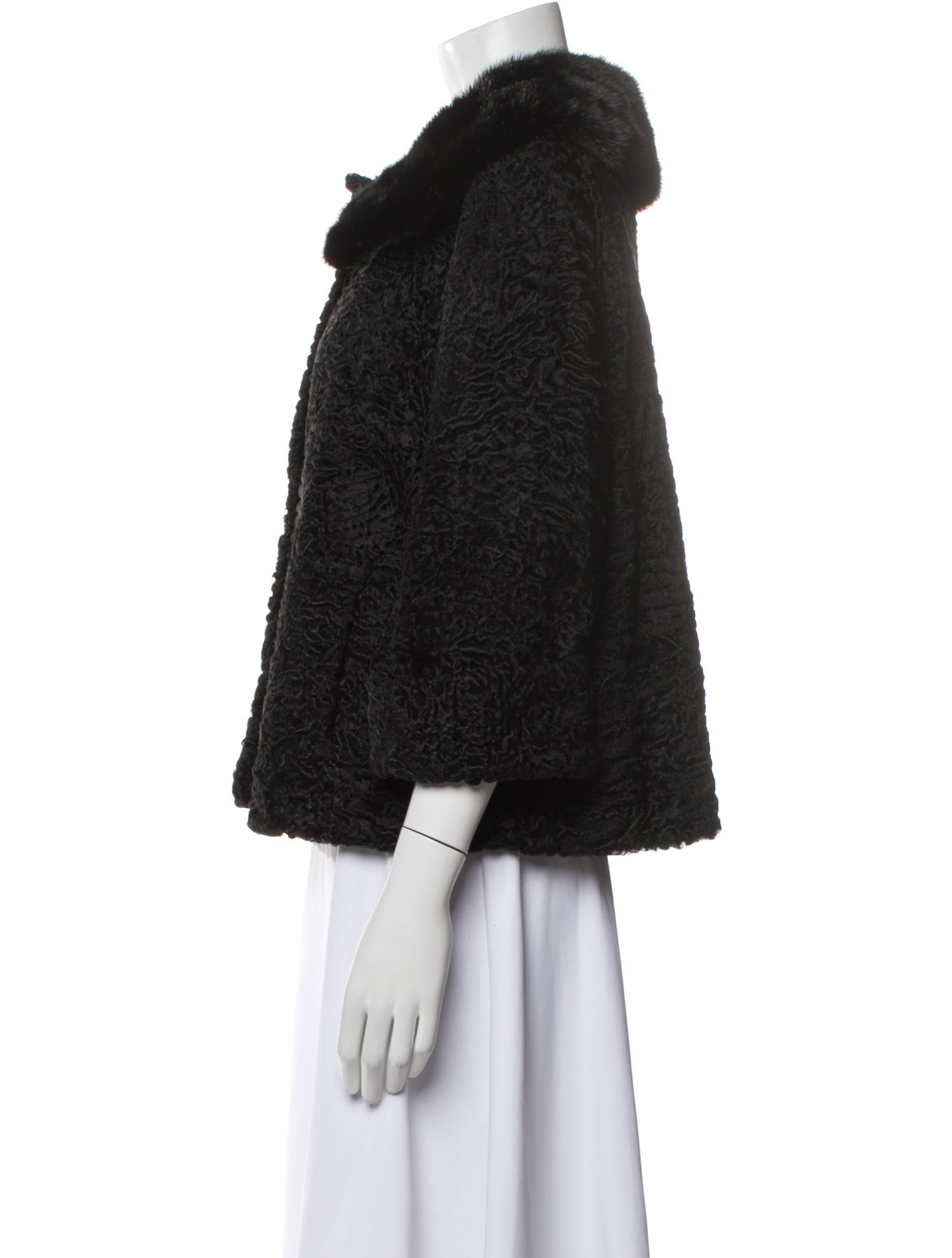 Fur Fur Printed Fur Jacket