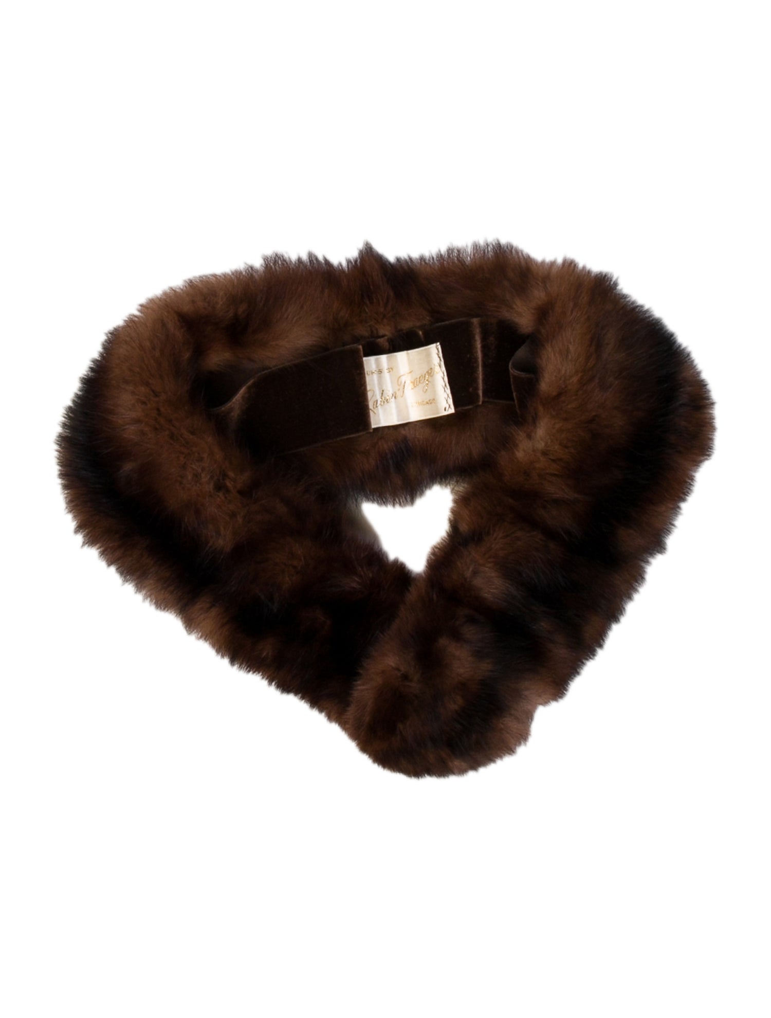 Fur Sable Fur Scarf