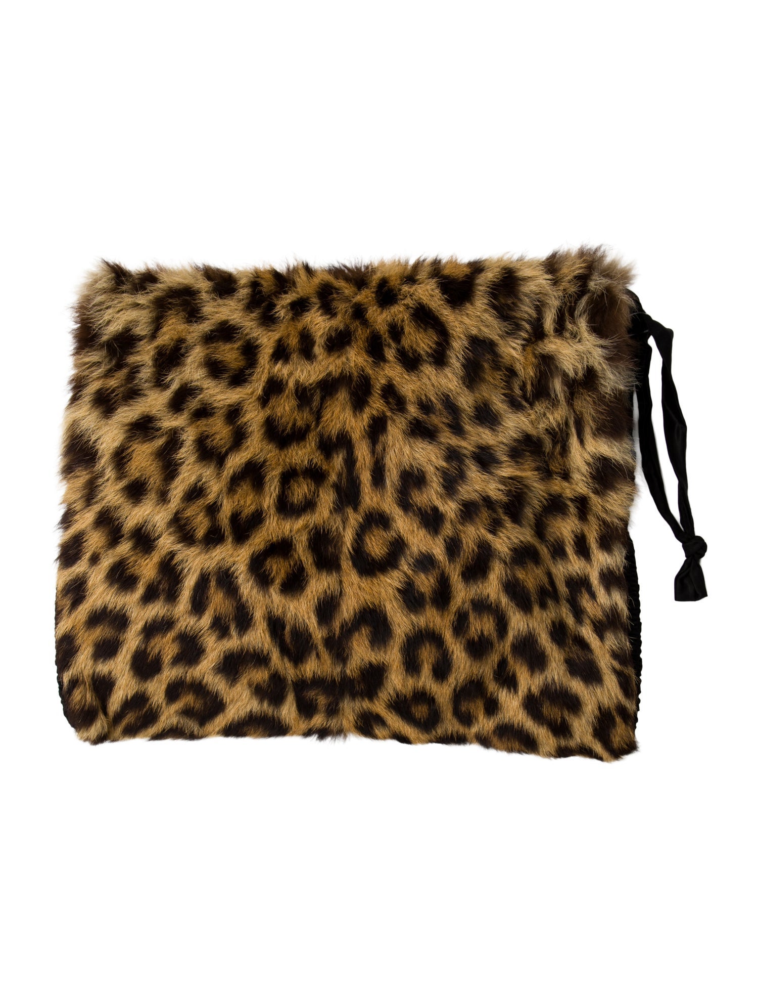 Fur Leopard Print Hand Warmer