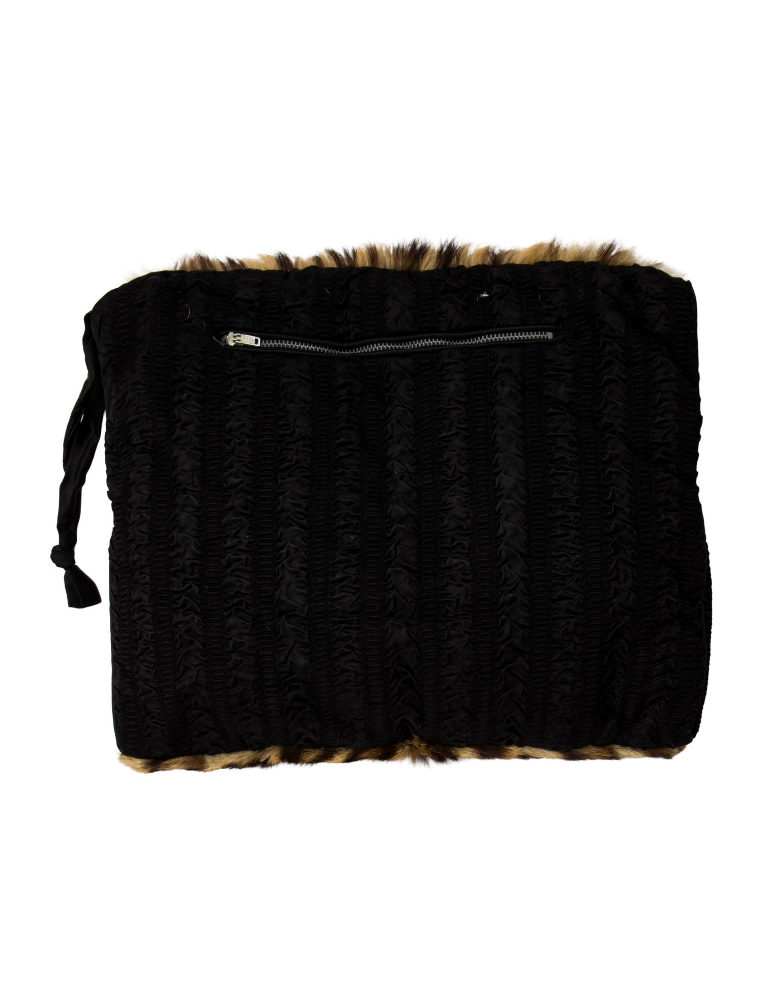 Fur Leopard Print Hand Warmer