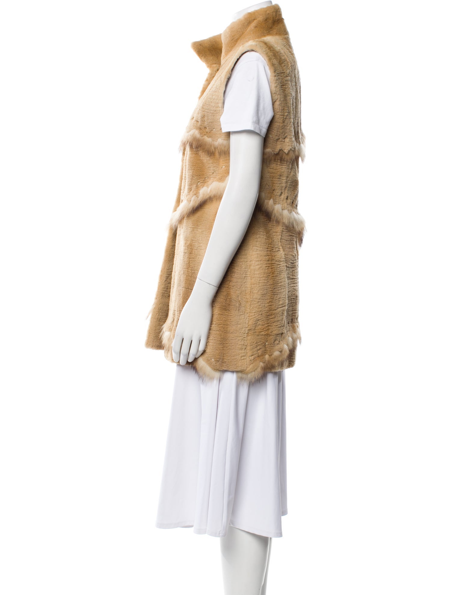 Fur Printed Fur Jacket