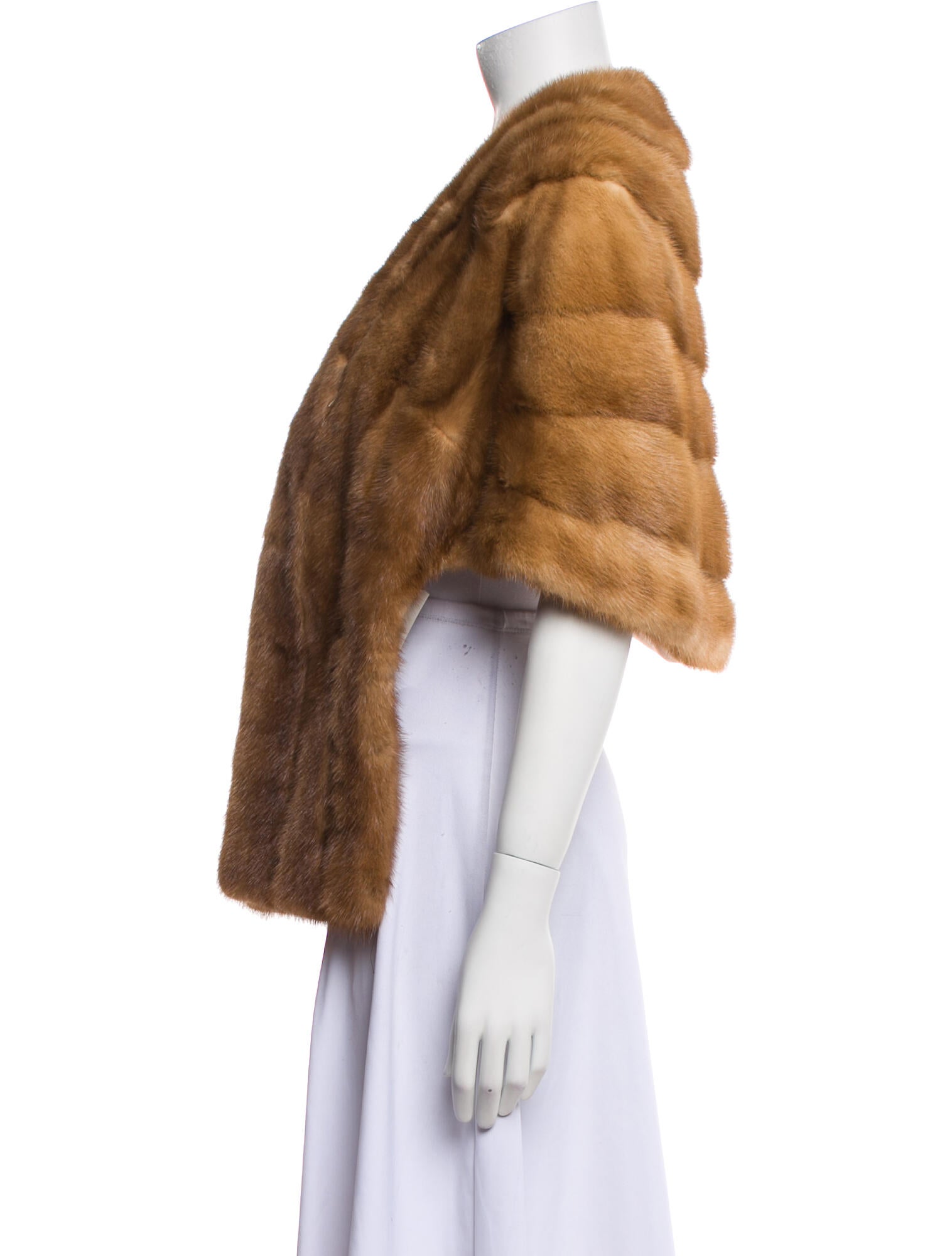 Fur Fur Printed Shawl