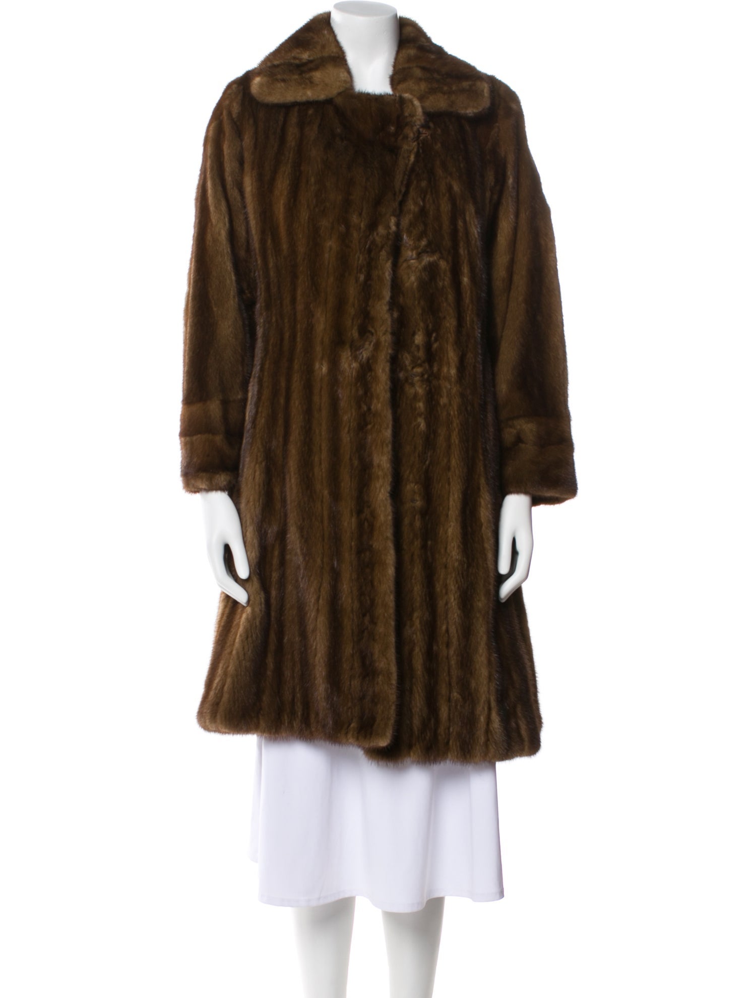 Fur Mink Fur Coat