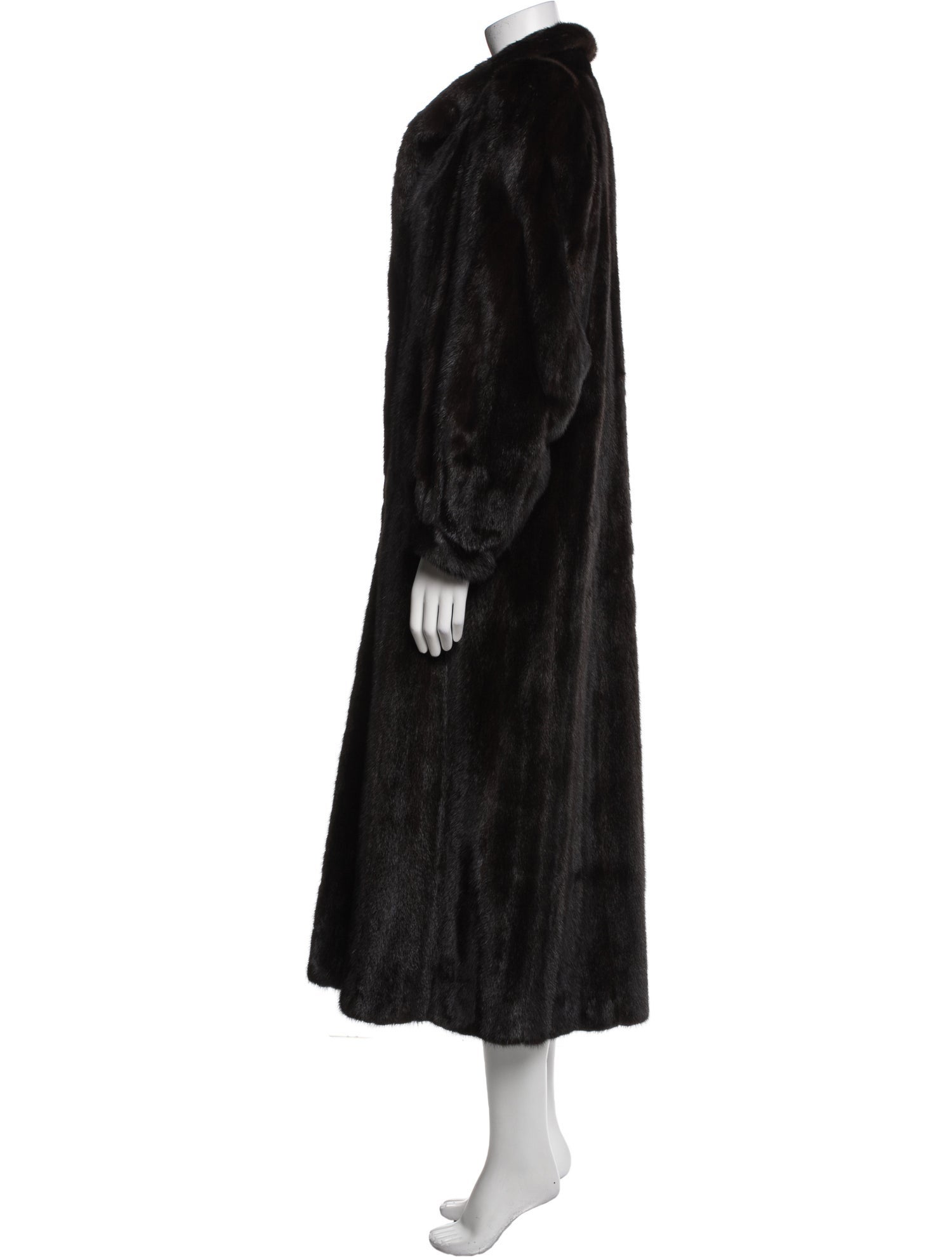 Fur Mink Printed Fur Coat
