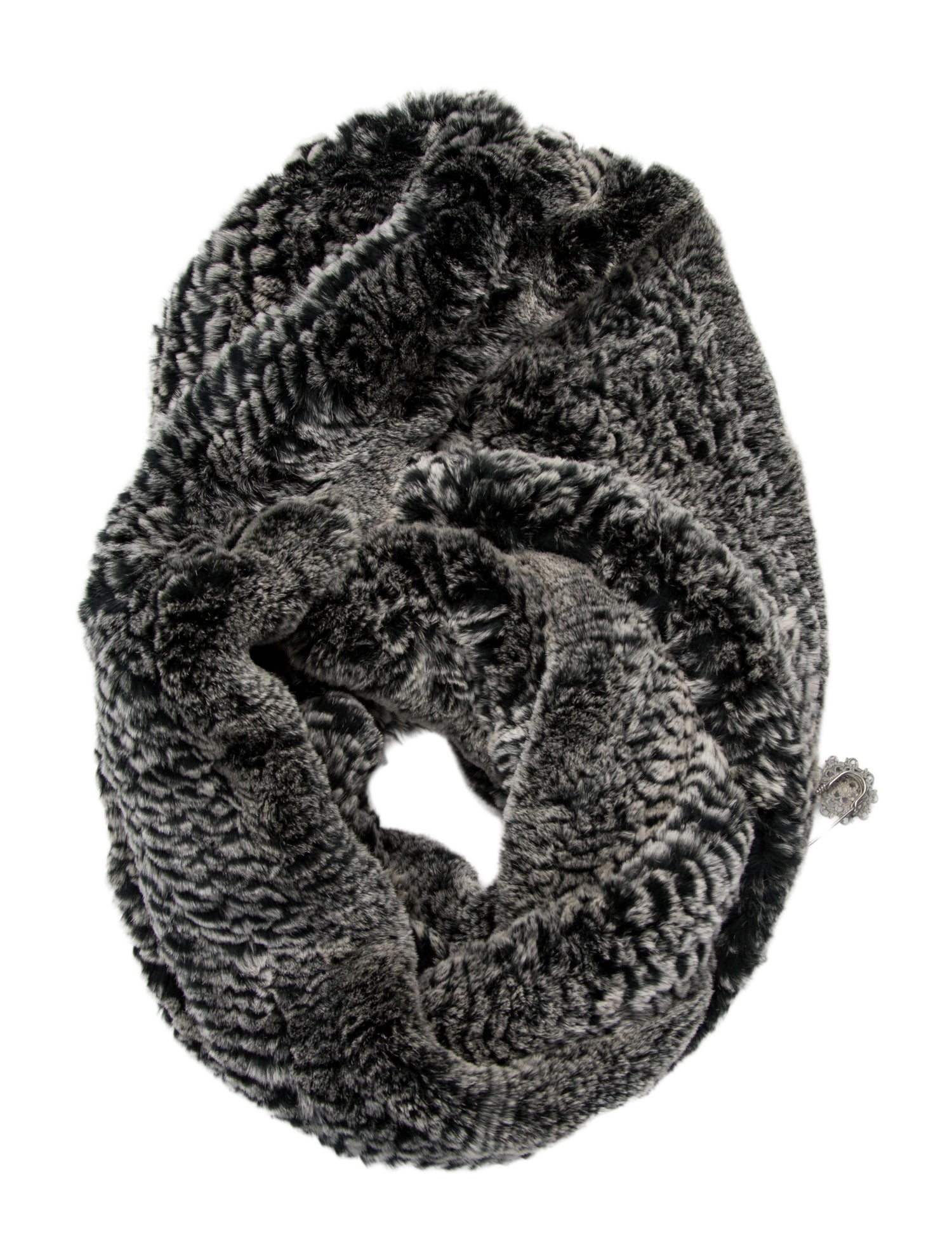 Fur Hooded Fur Snood