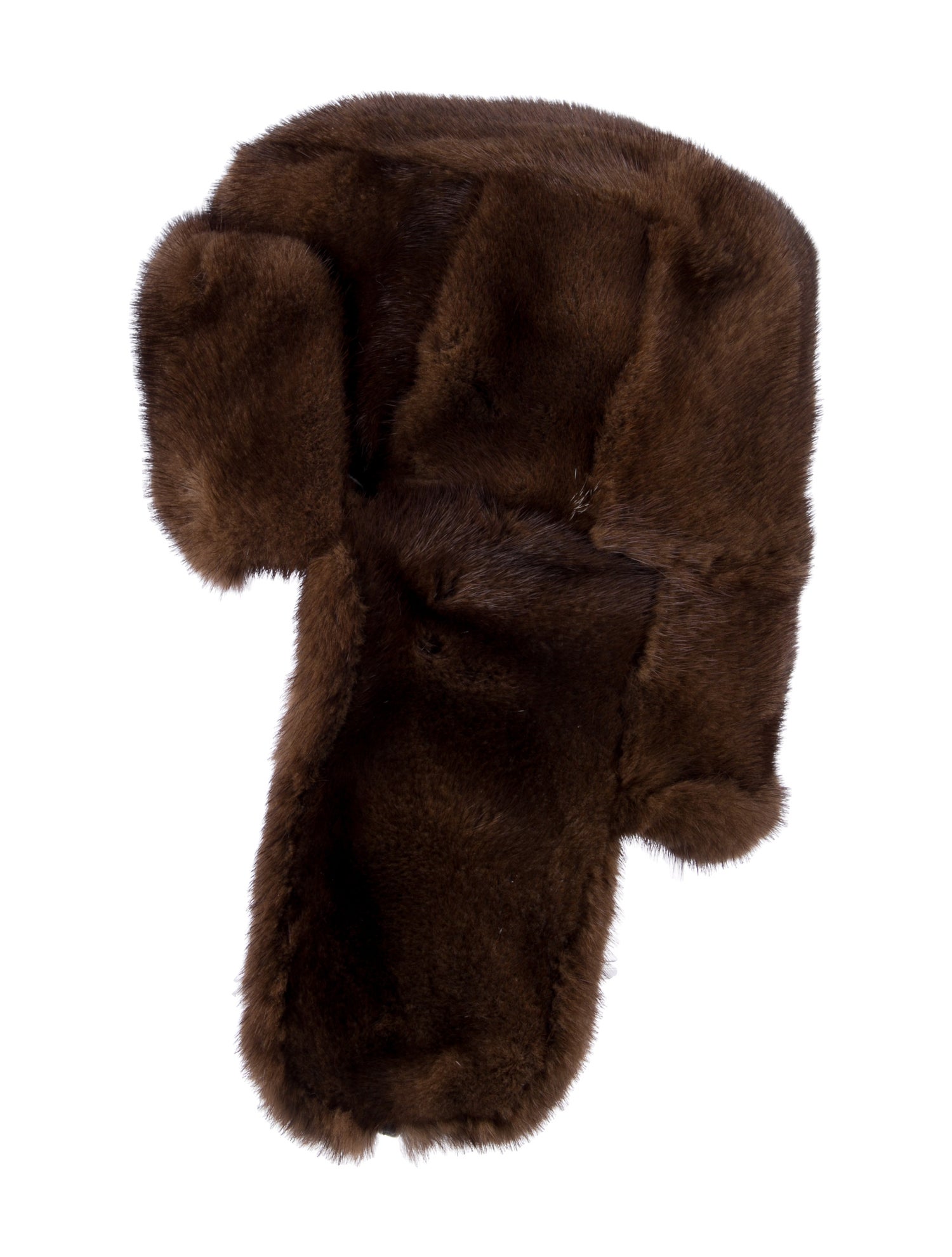 Fur Mink Trapper Hat