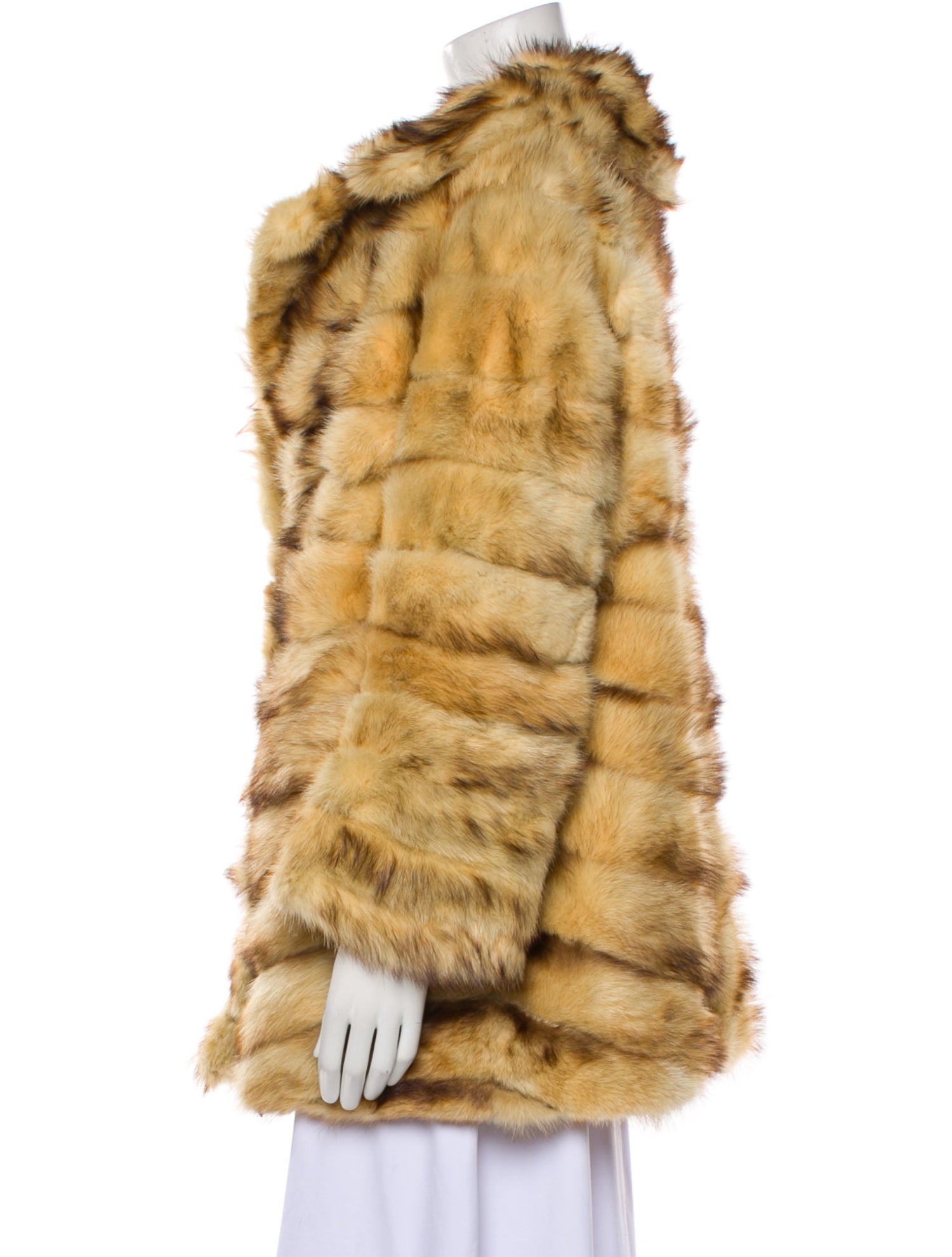 Fur Fox Printed Fur Jacket