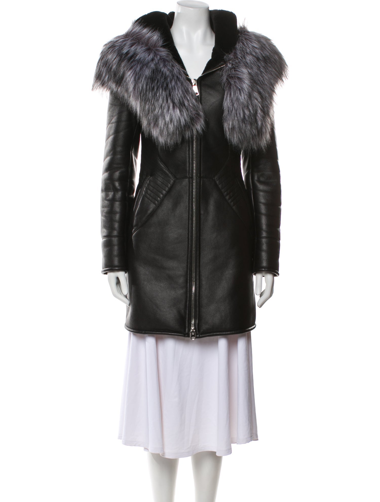 Fur Shearling Fur Coat