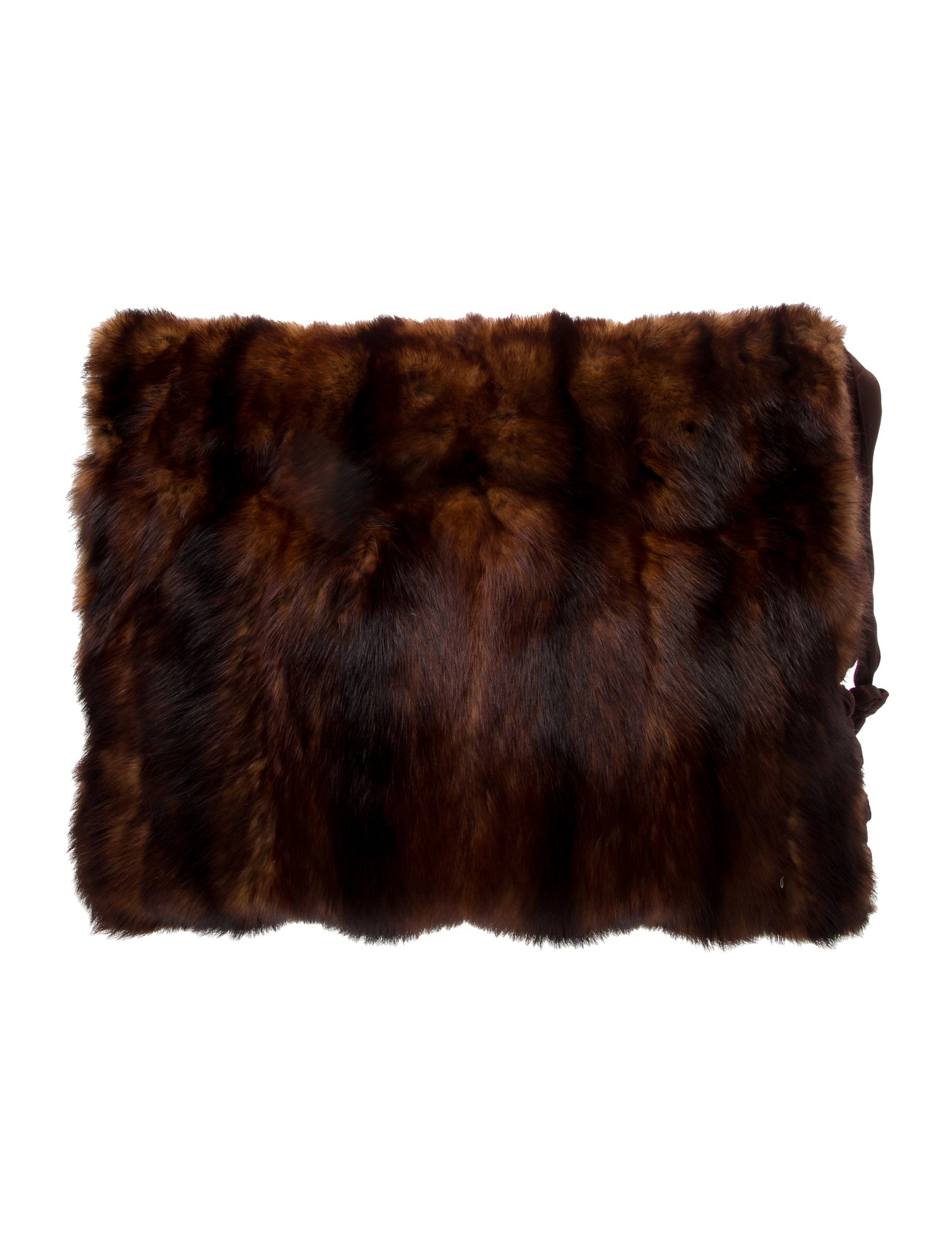 Fur Nylon Top Handle Bag