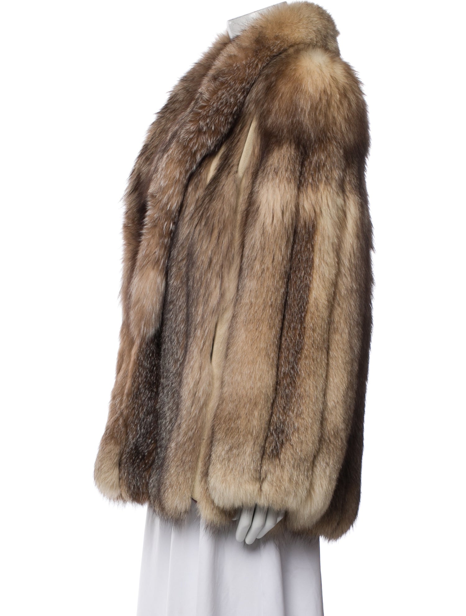 Fur Vintage Fox Fur Jacket