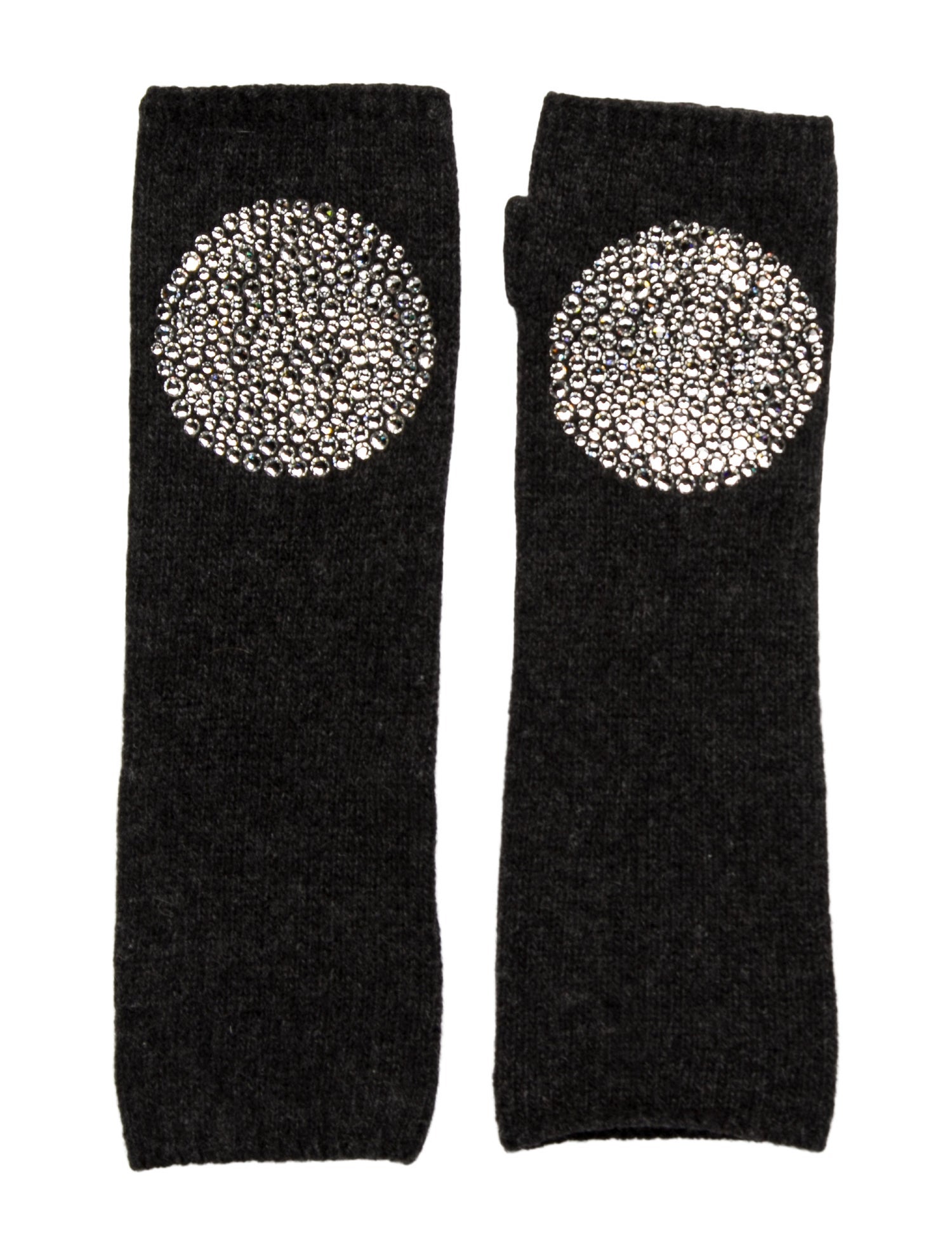 Carolyn Rowan Embellished Fingerless Gloves