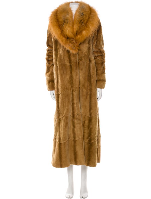 Fur Shearling Fur Coat