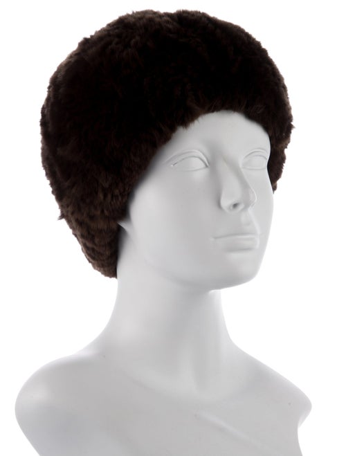 Fur Rabbit Fur Beanie