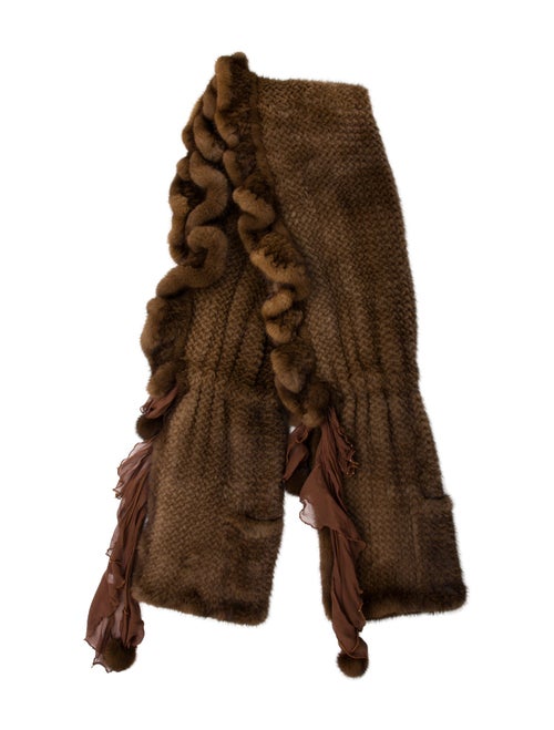 Fur Mink Scarf