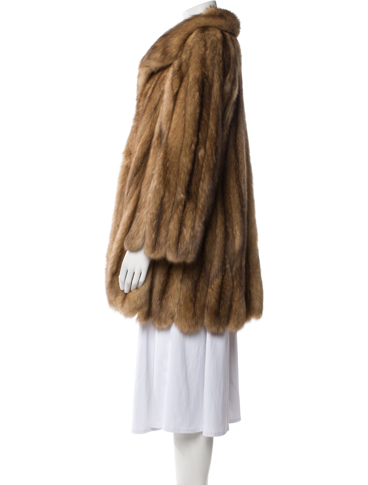 Fur Mink Fur Coat