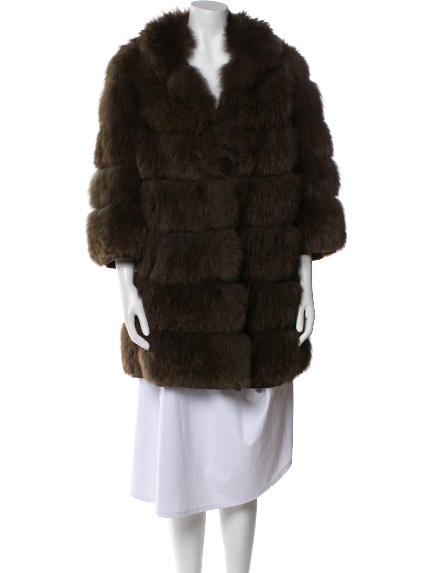 Fur Merino Wool Faux Fur Coat