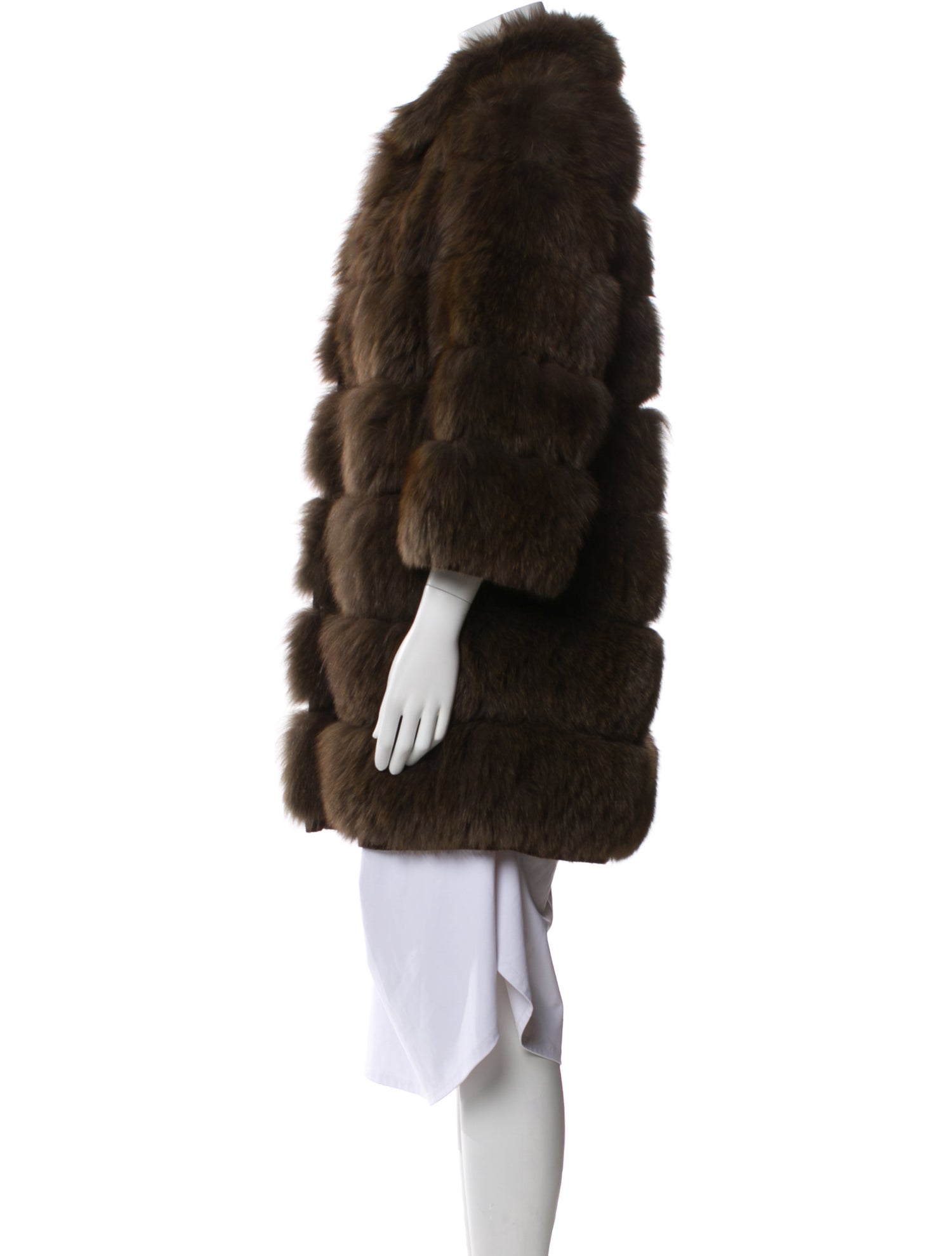 Fur Merino Wool Faux Fur Coat