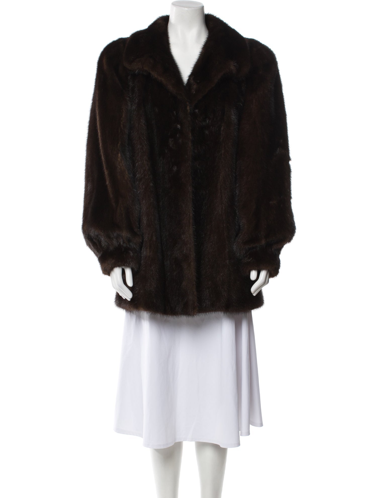 Fur Mink Fur Coat