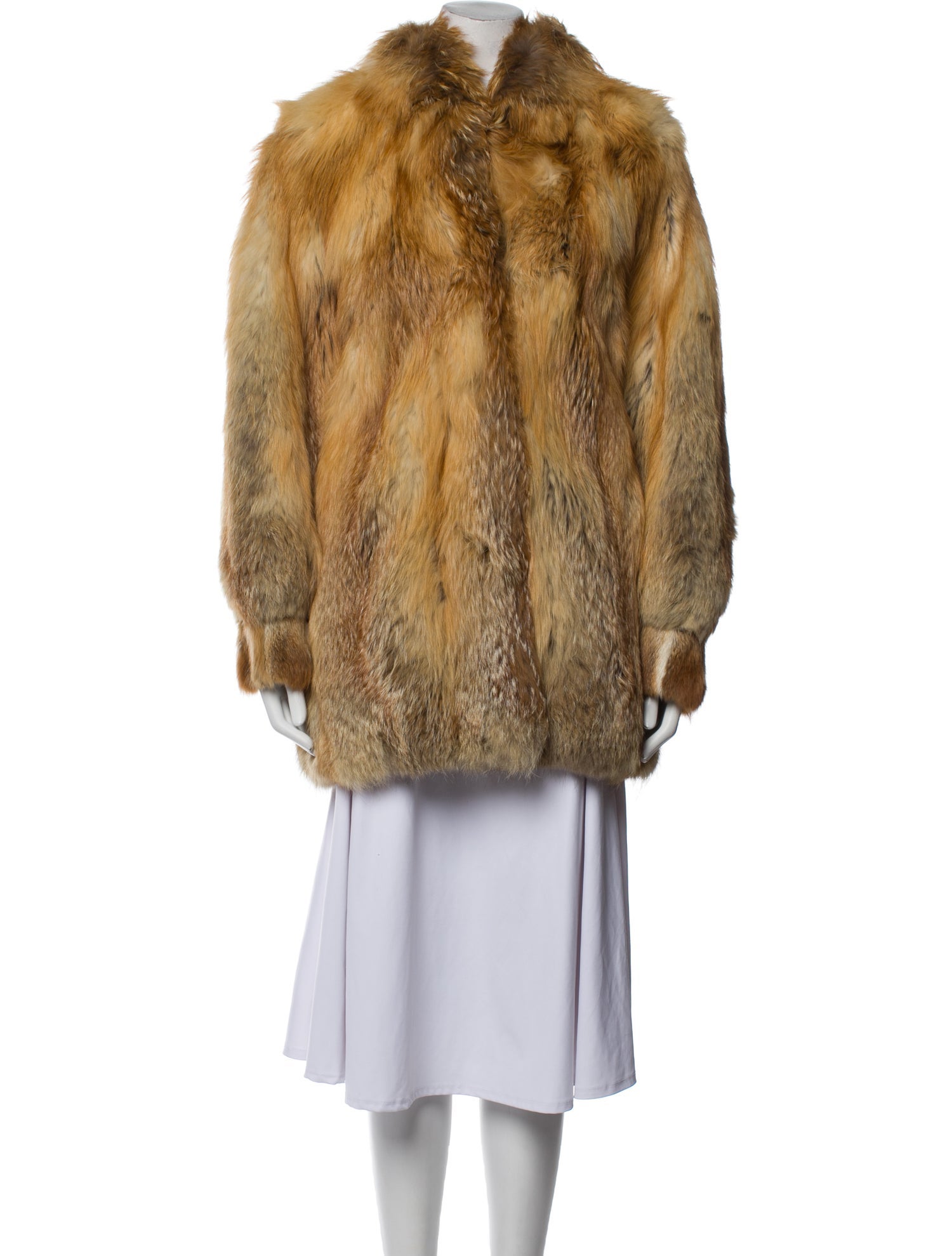 Fur Fox Fur Coat