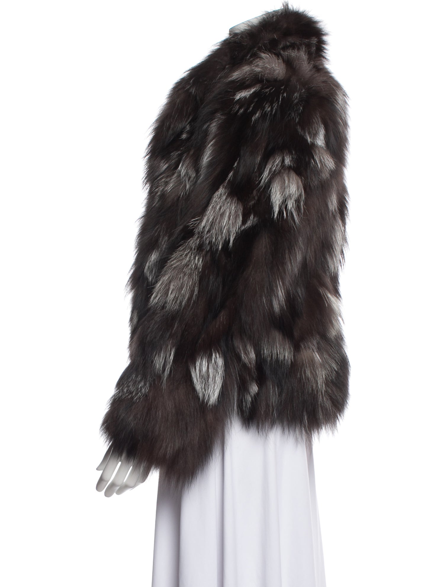 Fur Printed Fur Jacket