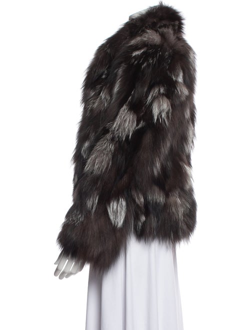 Fur Printed Fur Jacket