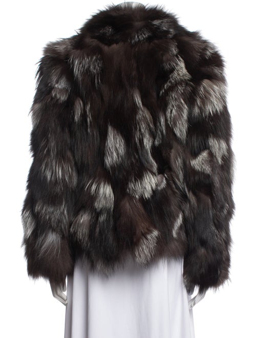 Fur Printed Fur Jacket