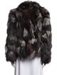 Fur Printed Fur Jacket