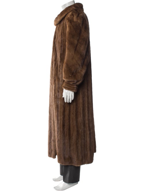 Fur Animal Print Overcoat