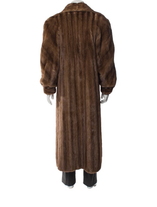 Fur Animal Print Overcoat