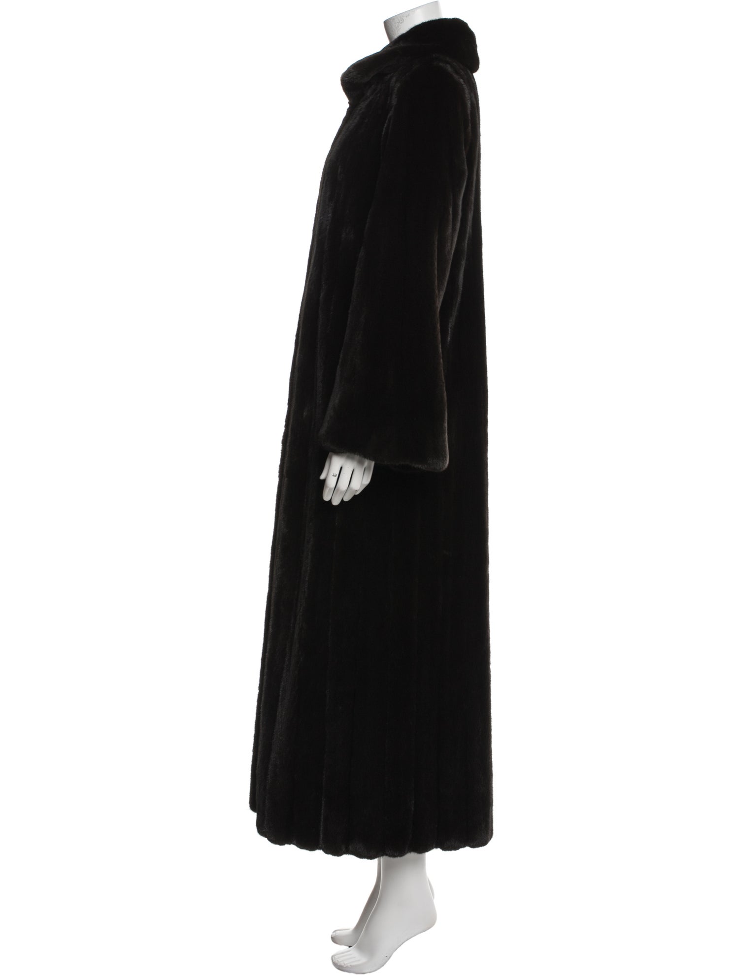 Zandra Rhodes Wool Fur Coat