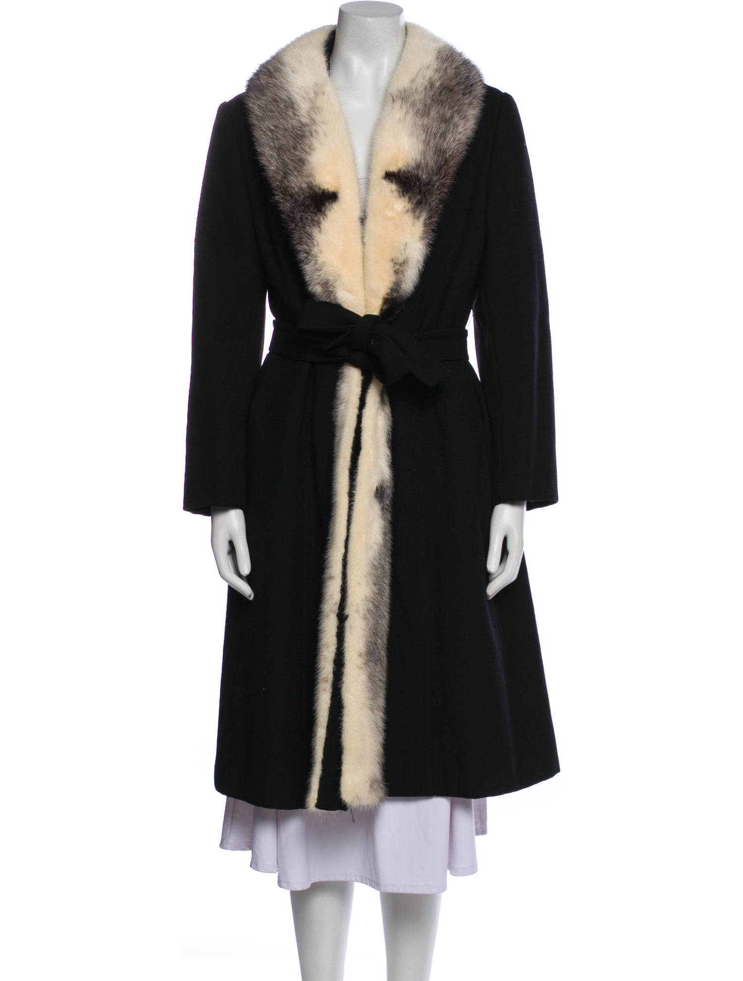 Fur Vintage 1960's Faux Fur Coat