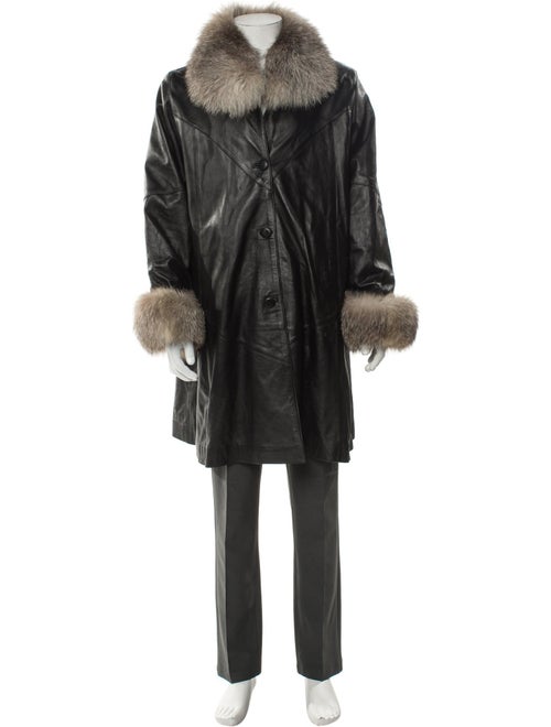 Fur Leather Parka
