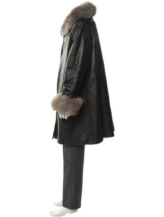 Fur Leather Parka