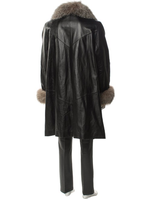 Fur Leather Parka