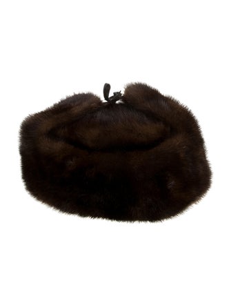 Fur Mink Winter Hat