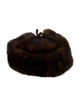 Fur Mink Winter Hat