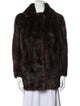 Fur Mink Printed Fur Jacket