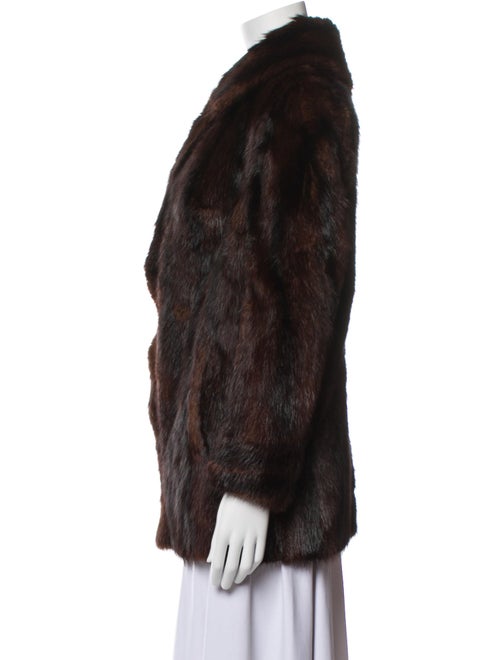Fur Mink Printed Fur Jacket