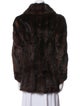 Fur Mink Printed Fur Jacket