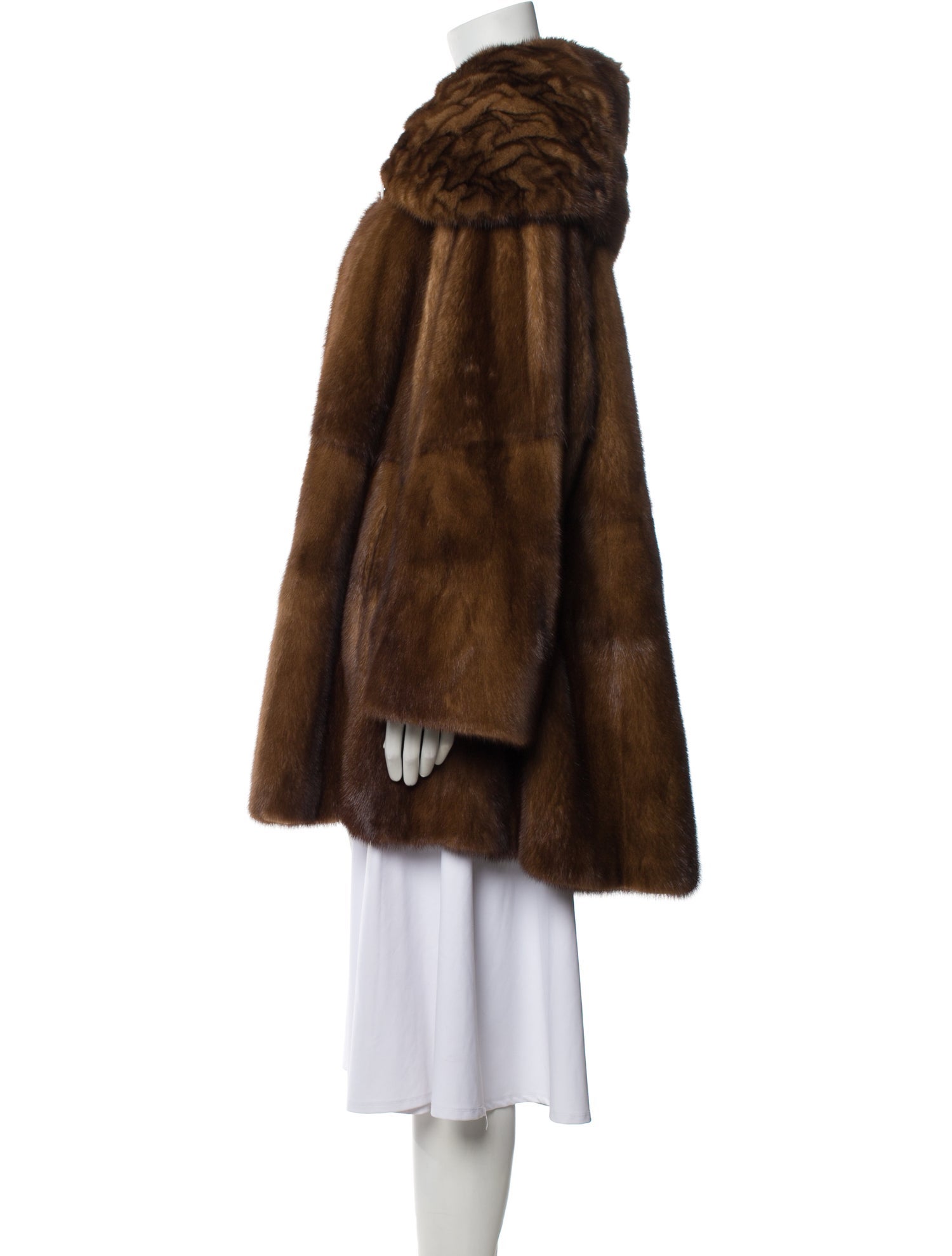 Fur Mink Fur Coat