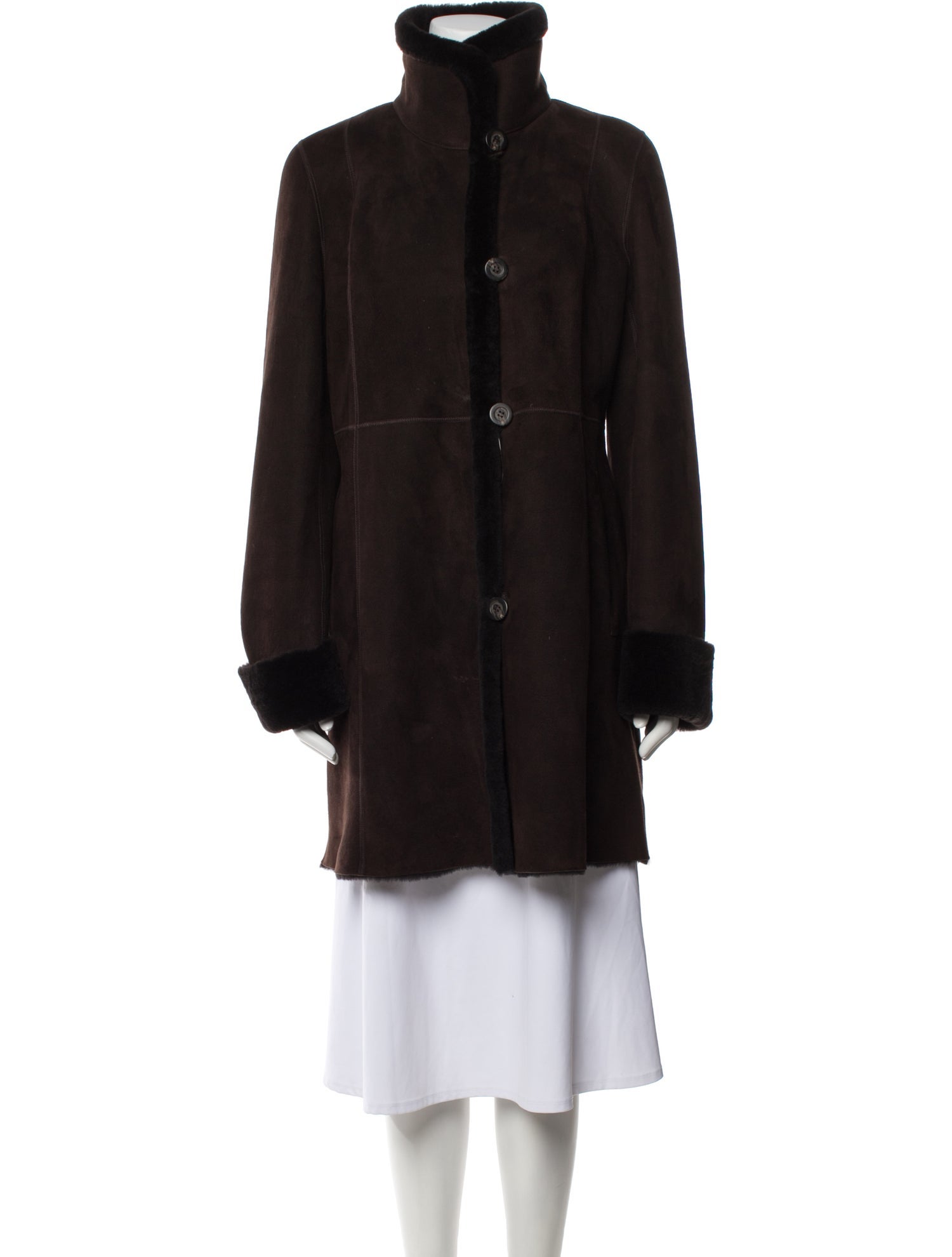 Fur Shearling Faux Fur Coat