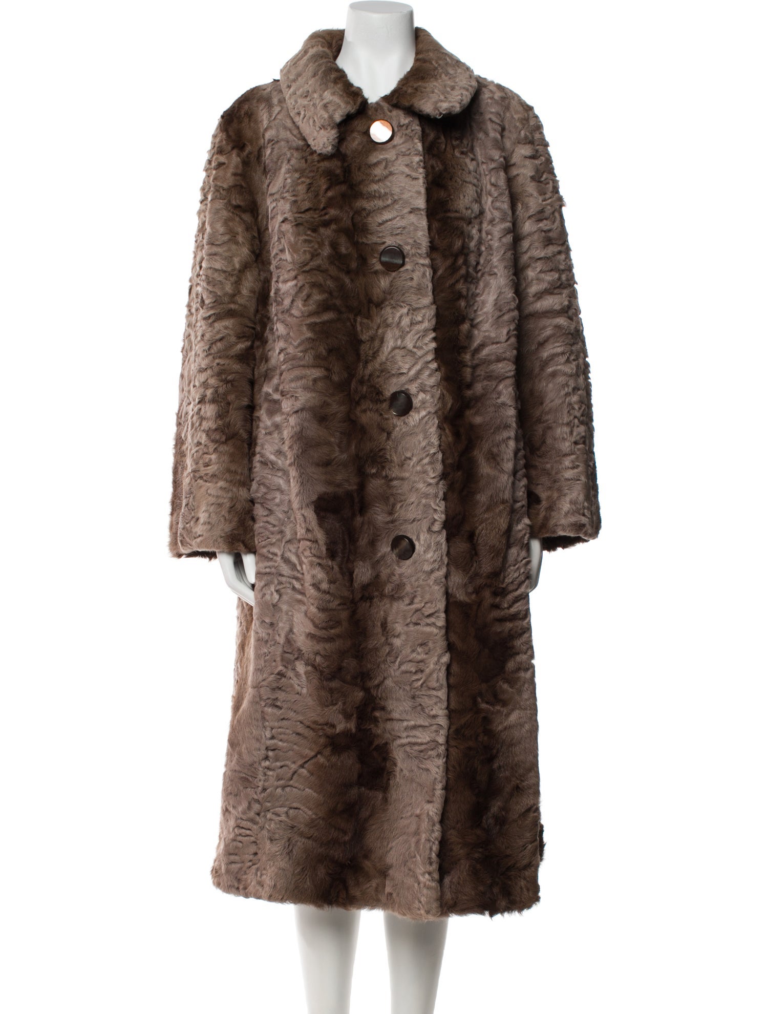 Fur Vintage Persian Lamb Fur Coat