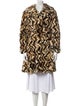 Fur Mink Animal Print Fur Coat