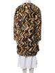 Fur Mink Animal Print Fur Coat