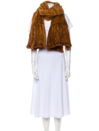 Fur Mink Scarf