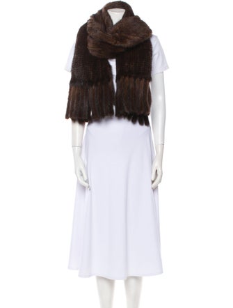 Fur Mink Scarf