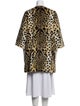 Donna Salyers Fur Animal Print Faux Fur Coat