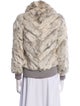 Fur Printed Fur Jacket