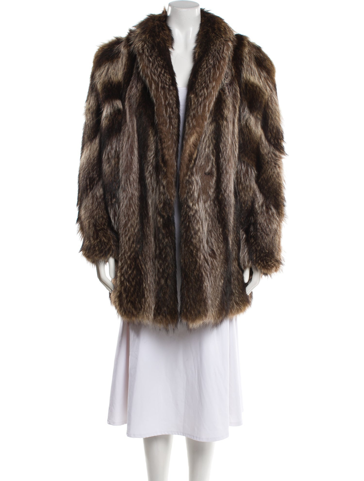 Fur Coyote Fur Coat