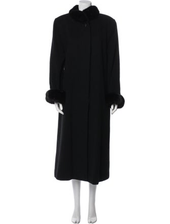 Fur Wool Faux Fur Coat